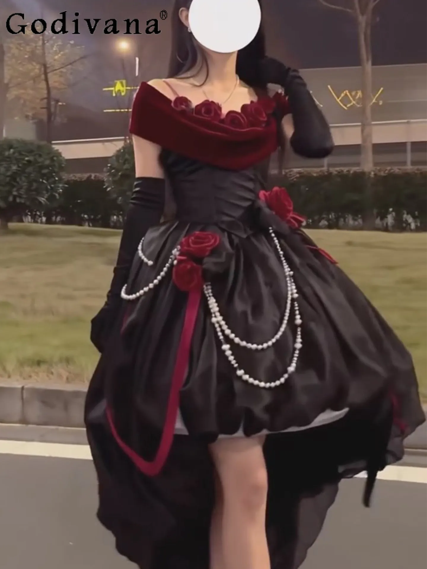 Elegant Lady Lolita Style Evening Dress Student Birthday Adult Ceremony Princess Style Japanese Original Sweet Cool Girl Dress
Elegant Lady Lolita Style Evening Dress Student Birthday Adult Ceremony Princess Style Japanese Original Sweet Cool Girl Dress