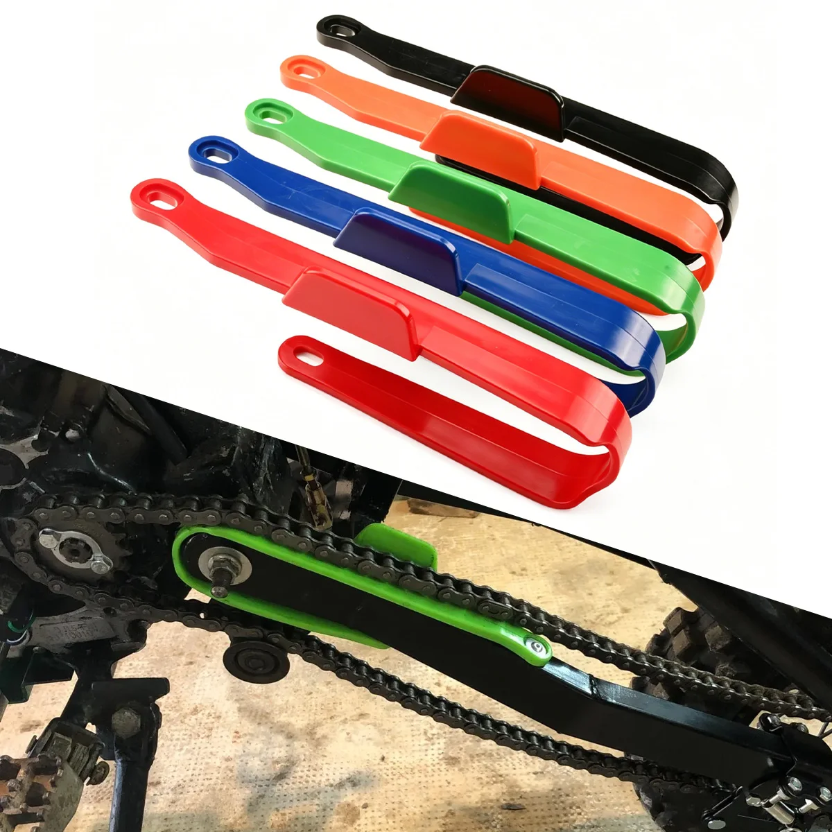 Motorcycle Chain Slider Rear Swingarm Cover For Bosuer BSE 110cc 125cc 140cc 150cc 160cc CRF50 CRF70 TTR110 KLX110 CRF110 Style
Motorcycle Chain Slider Rear Swingarm Cover For Bosuer BSE 110cc 125cc 140cc 150cc 160cc CRF50 CRF70 TTR110 KLX110 CRF110 Style