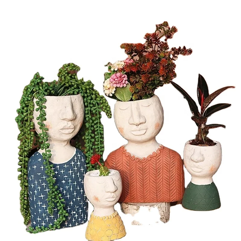 Happy Family of Four Planter, Succulent Plant Pots, Flower Vase, Thanksgiving Gift
Happy Family of Four Planter, Succulent Plant Pots, Flower Vase, Thanksgiving Gift
