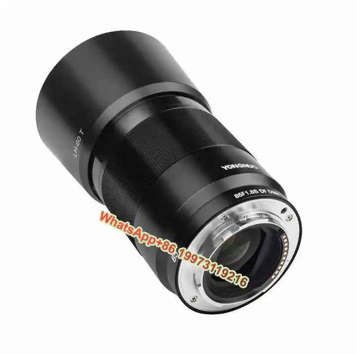 YONGNUO 85F1.8S Auto Focus Camera Lens 85mm Full Frame Large Aperture for E Mount Compatible with A9 A7RII A7II A6600 A6500
YONGNUO 85F1.8S Auto Focus Camera Lens 85mm Full Frame Large Aperture for E Mount Compatible with A9 A7RII A7II A6600 A6500