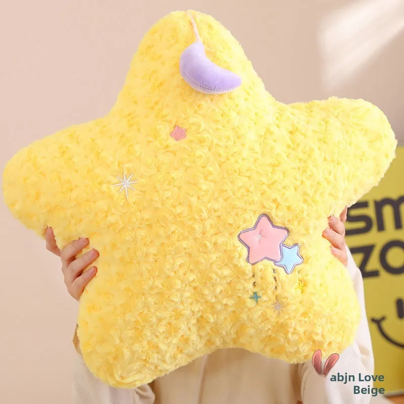 Adorable Super Soft Plush Pillow Sofa Cushion Moon Star Doll Toy Soft Stuffed Toy for Girls Heart Gifts Velvet Fabric Toy
Adorable Super Soft Plush Pillow Sofa Cushion Moon Star Doll Toy Soft Stuffed Toy for Girls Heart Gifts Velvet Fabric Toy