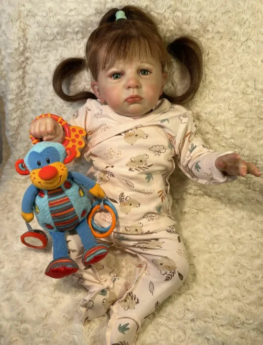 22inches Reborn Doll Girl Cameron Toddler Boy Doll High Quality Hand Painted
22inches Reborn Doll Girl Cameron Toddler Boy Doll High Quality Hand Painted