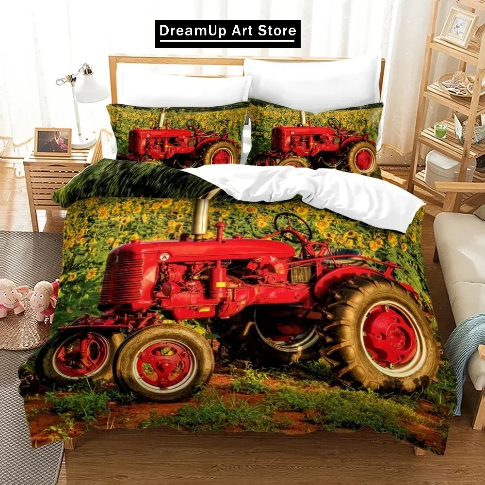 Tractor Bedding Set Bedspread Single Twin Full Queen King Size Sports Bed Set Aldult Bedroom Duvetcover 2 funda nórdica bedsheet
Tractor Bedding Set Bedspread Single Twin Full Queen King Size Sports Bed Set Aldult Bedroom Duvetcover 2 funda nórdica bedsheet