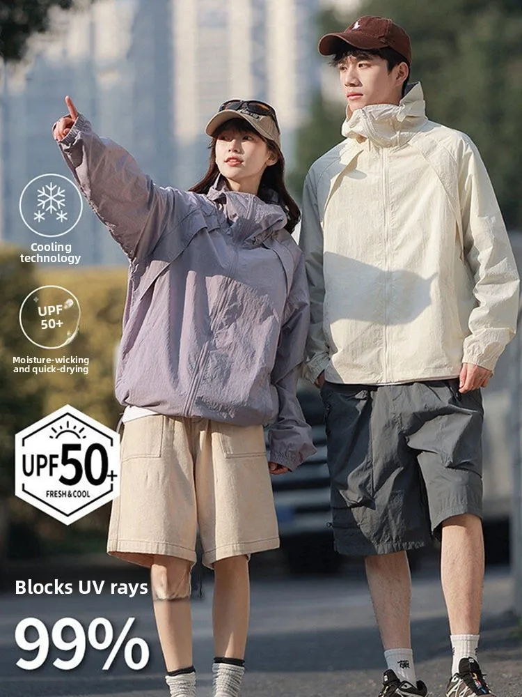 Ледяной шелк Cool Feeling UPF50, солнцезащитный джет, мужская летняя тонкая уличная ветровка с защитой от ультрафиолета, молодежное модное свободное пальто
Ледяной шелк Cool Feeling UPF50, солнцезащитный джет, мужская летняя тонкая уличная ветровка с защитой от ультрафиолета, молодежное модное свободное пальто