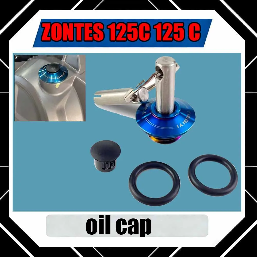 For ZONTES 125C 125 C Retrofitted anti-tampering oil cap, vintage anti-theft oil cap, oil cap cover
For ZONTES 125C 125 C Retrofitted anti-tampering oil cap, vintage anti-theft oil cap, oil cap cover