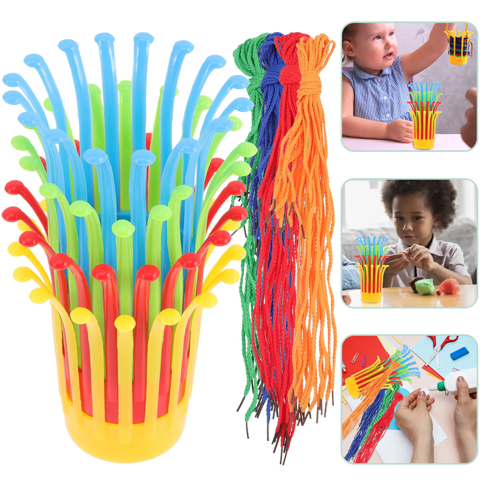 1Set DIY Basket Weaving Kit for Kids Educational Handcraft Activity Promotes Imagination Physical Intellectual Development Early
1Set DIY Basket Weaving Kit for Kids Educational Handcraft Activity Promotes Imagination Physical Intellectual Development Early