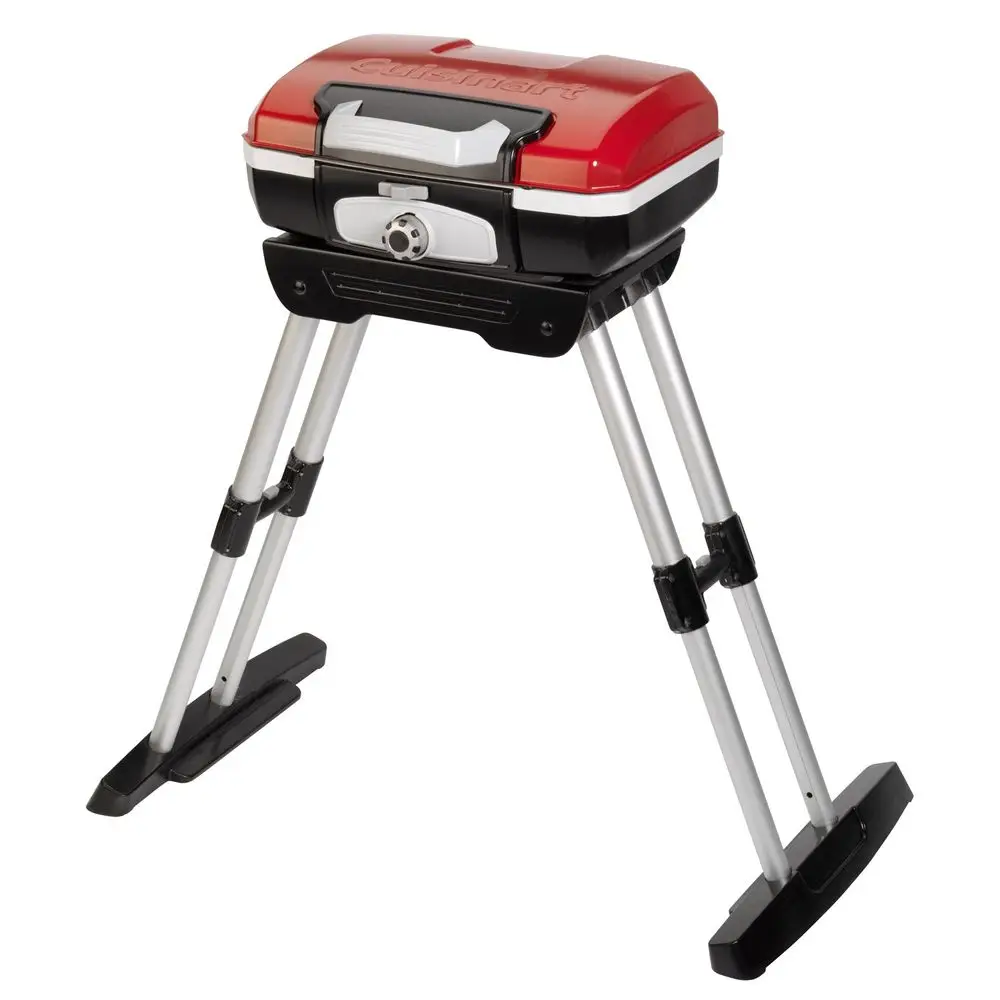 Petite Gourmet Portable Gas Grill with VersaStand, Compact Portable Grill Propane, 150 Sq. In. Cooking Surface, 5,500 BTU Burne
Petite Gourmet Portable Gas Grill with VersaStand, Compact Portable Grill Propane, 150 Sq. In. Cooking Surface, 5,500 BTU Burne