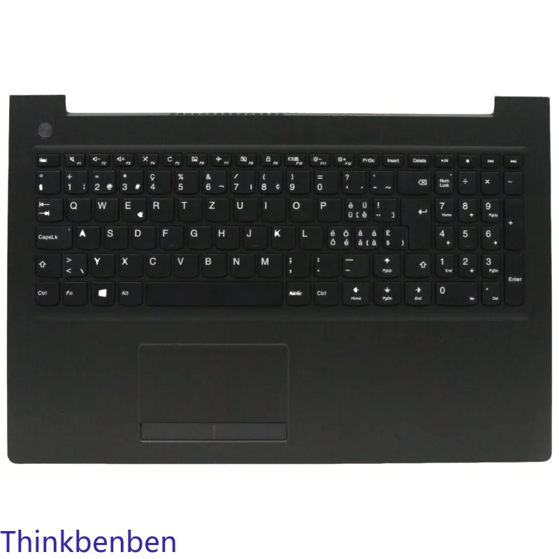 SWS Swiss Black Keyboard Upper Case Palmrest Shell Cover For Lenovo Ideapad 510 15 310 15 15IKB 15ISK 15IAP 15ABR 5CB0L81553
SWS Swiss Black Keyboard Upper Case Palmrest Shell Cover For Lenovo Ideapad 510 15 310 15 15IKB 15ISK 15IAP 15ABR 5CB0L81553