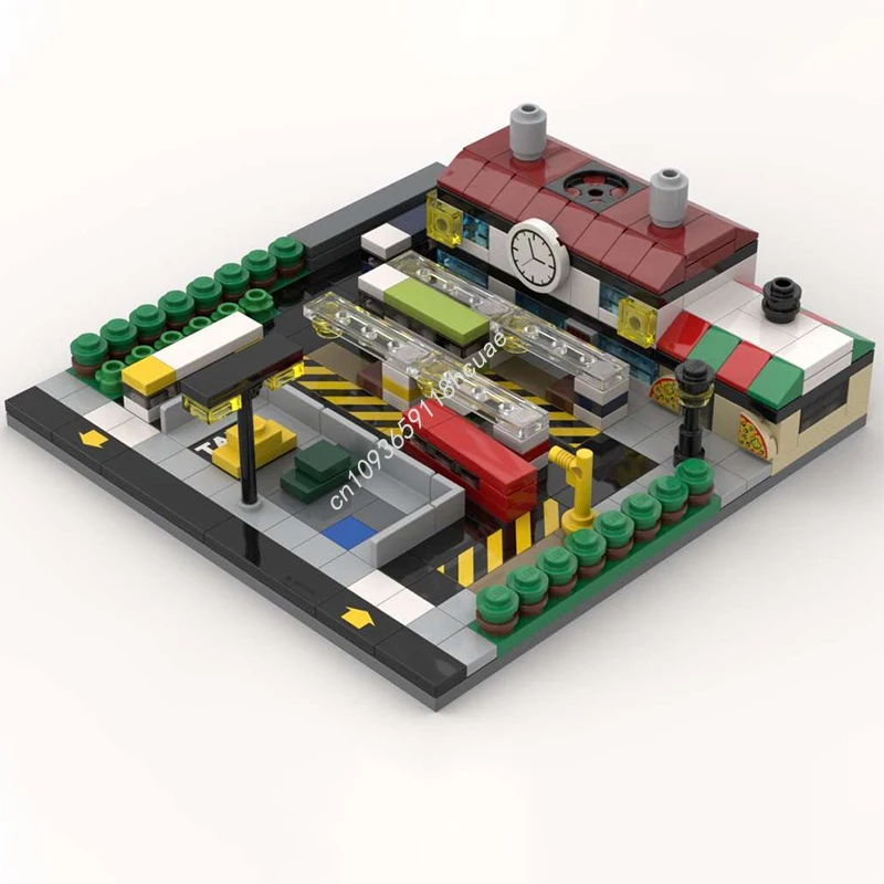 316pcs MOC Modular Bus Station 1 Educational Model Building Blocks Christmas Gift Master Series Collector Edition Model
316pcs MOC Modular Bus Station 1 Educational Model Building Blocks Christmas Gift Master Series Collector Edition Model