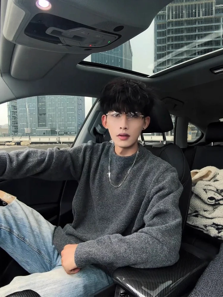 Мужской круглый трикотаж Ne с глубокими глазами, свободный крой, длинный свеч, повседневный свитер, удобный свитер из полиэфирного волокна
Мужской круглый трикотаж Ne с глубокими глазами, свободный крой, длинный свеч, повседневный свитер, удобный свитер из полиэфирного волокна