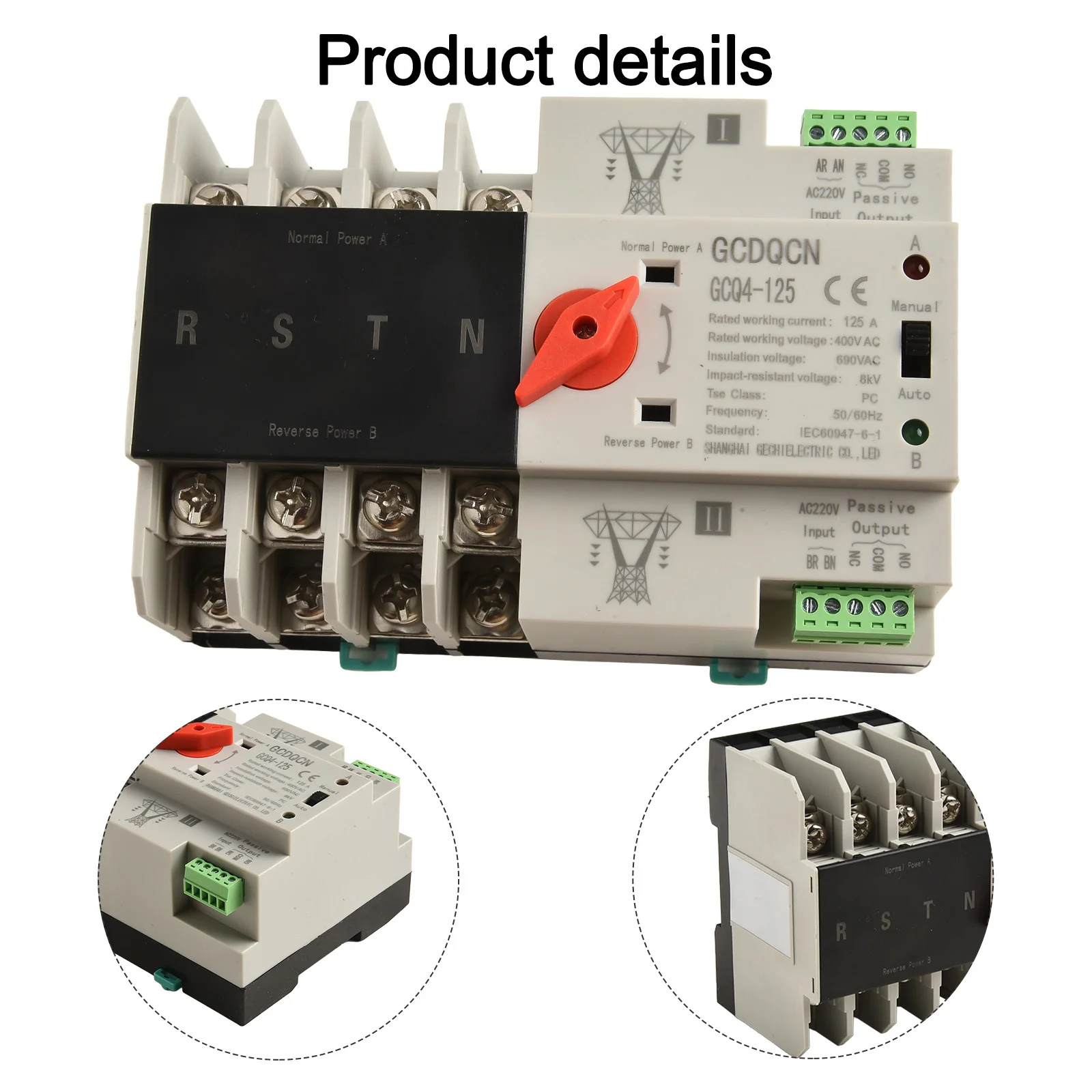 Automatic Transfer Switch 125A Designed for Reliable Performance During Power Outages Easy Installation Options
Automatic Transfer Switch 125A Designed for Reliable Performance During Power Outages Easy Installation Options