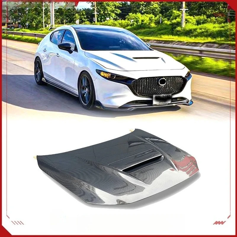 Подходит для Mazda 3, Axela, модернизированная крышка двигателя из углеродного волокна BP, передняя крышка двигателя
Подходит для Mazda 3, Axela, модернизированная крышка двигателя из углеродного волокна BP, передняя крышка двигателя