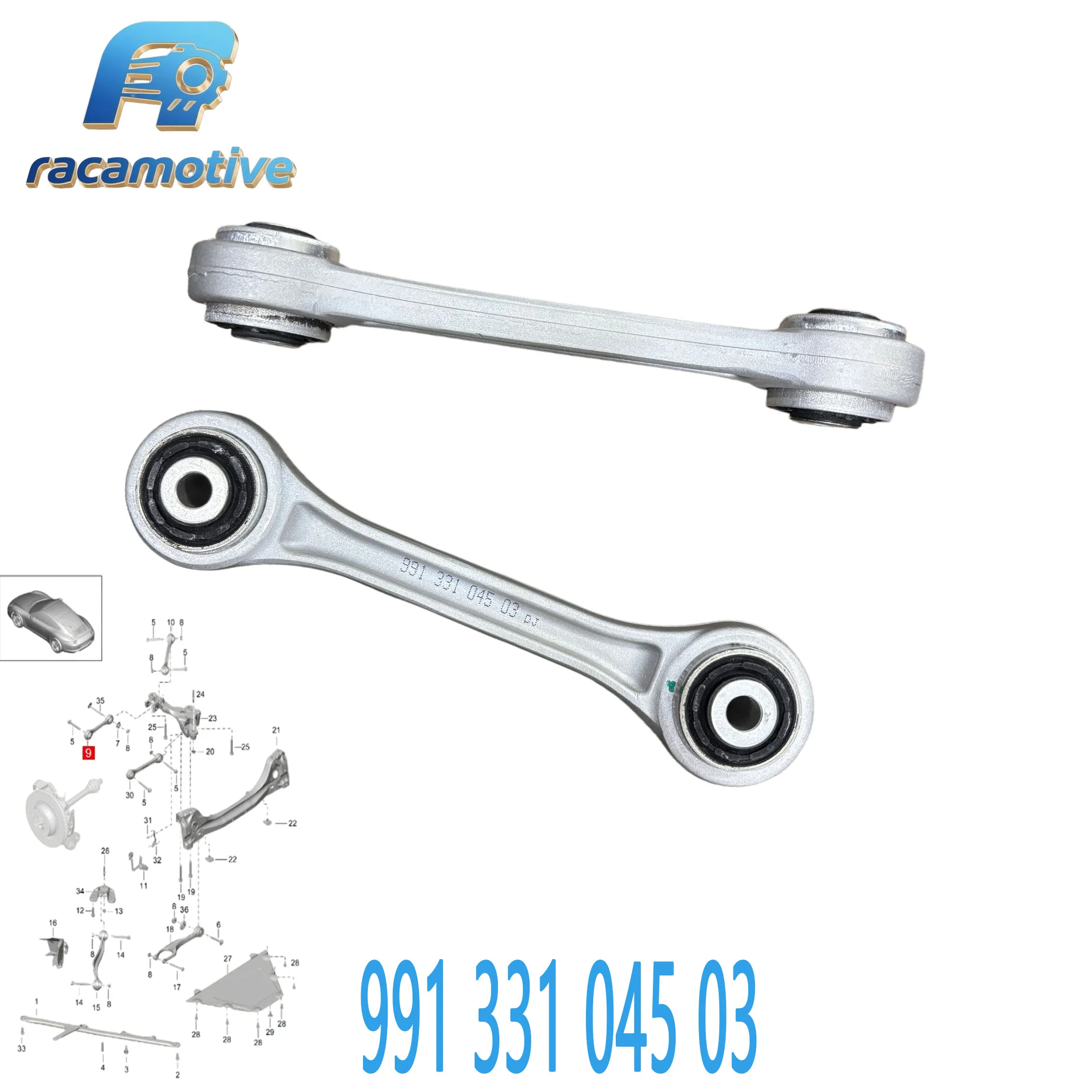 9P1501529 99133104520 99133104503 Suitable for Porsche 911 (991) 2011-2020 Rear Axle Left/Right Traction Control Arm.
9P1501529 99133104520 99133104503 Suitable for Porsche 911 (991) 2011-2020 Rear Axle Left/Right Traction Control Arm.