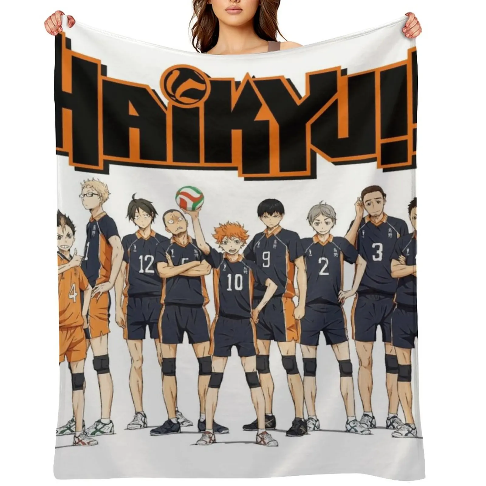 Volleyball Anime Throw Blanket Vintage Blankets For Sofas Kid'S Bed Fashionable Blankets
Volleyball Anime Throw Blanket Vintage Blankets For Sofas Kid'S Bed Fashionable Blankets