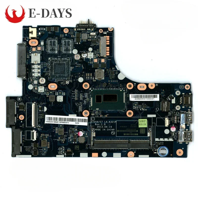 Материнская плата для ноутбука Lenovo Ideapad S310, материнская плата для ноутбука с процессором I3-4030, UMA, 100% протестировано, высокое качество
Материнская плата для ноутбука Lenovo Ideapad S310, материнская плата для ноутбука с процессором I3-4030, UMA, 100% протестировано, высокое качество