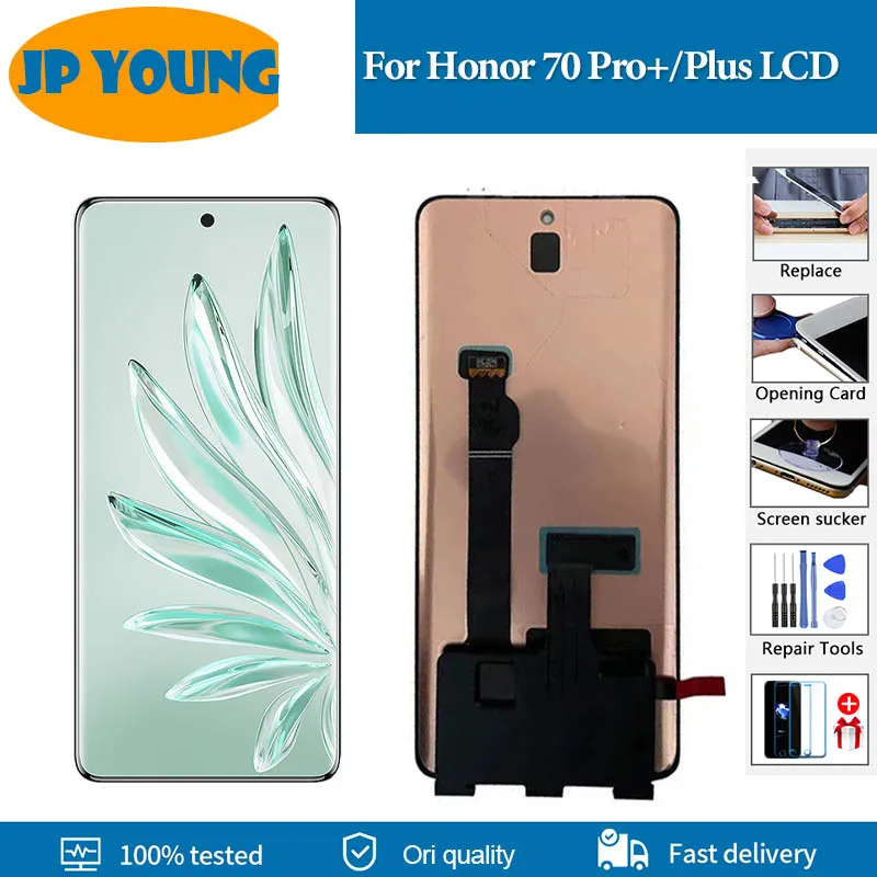 6.78"Original For Huawei Honor 70 Pro+ HPB-AN00 LCD Display Touch Screen Digitizer For Honor 70 Pro Plus LCD Screen Replacement
6.78"Original For Huawei Honor 70 Pro+ HPB-AN00 LCD Display Touch Screen Digitizer For Honor 70 Pro Plus LCD Screen Replacement