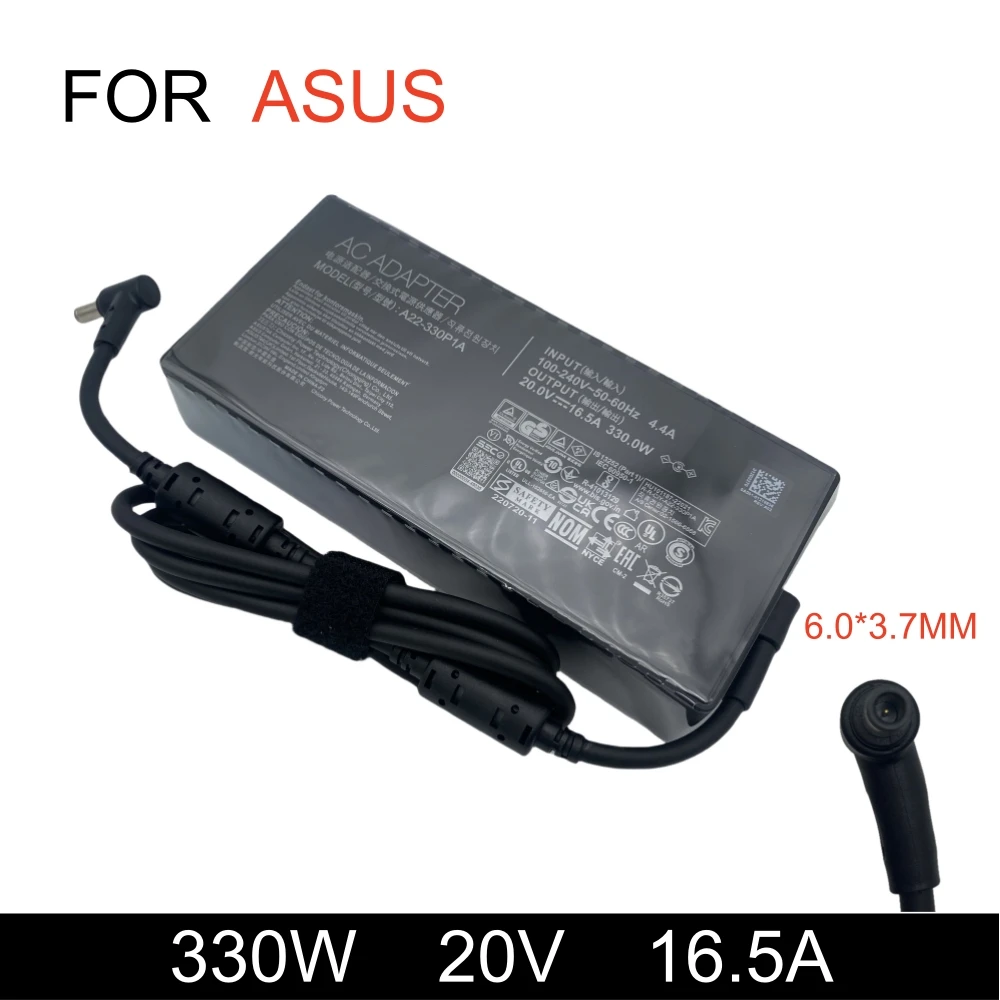 20V 16.5A 330W AC Laptop Adapter Charger For ASUS Rog Strix Scar 16 17 17SE 18 G18 Zephyrus Duo 16 GX650PZ GX650PY
20V 16.5A 330W AC Laptop Adapter Charger For ASUS Rog Strix Scar 16 17 17SE 18 G18 Zephyrus Duo 16 GX650PZ GX650PY