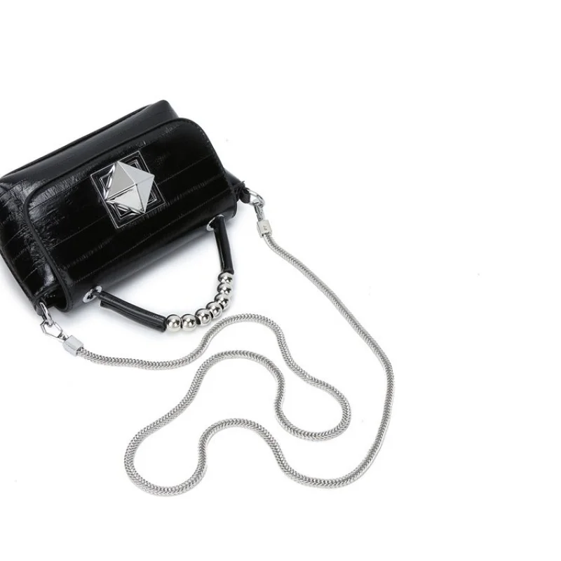 Stylish Ladies Messenger Bag - Genuine Leather Crossbody Purse With Vintage Buckle Closure & Multiple Card Slots 
Stylish Ladies Messenger Bag - Genuine Leather Crossbody Purse With Vintage Buckle Closure & Multiple Card Slots