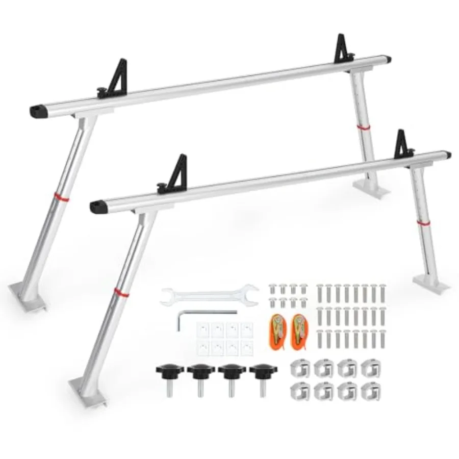 Heavy-Duty 800 LBS Aluminum Truck Ladder Rack Adjustable 35.471 in Pickup Bed Cargo System with Drilling Mount for Lumber Kayak
Heavy-Duty 800 LBS Aluminum Truck Ladder Rack Adjustable 35.471 in Pickup Bed Cargo System with Drilling Mount for Lumber Kayak