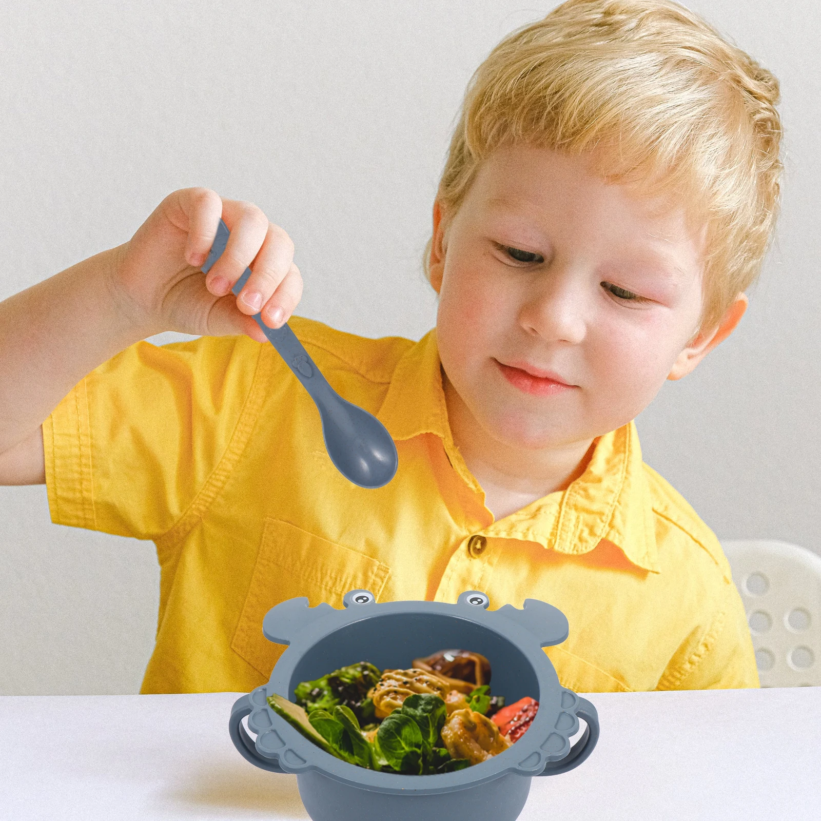 1 Set Pp Dining Plate Tableware Wheat Straw Cutlery Fall-Proof Anti-Slip Tableware Easy Clean Toddler Cutlery
1 Set Pp Dining Plate Tableware Wheat Straw Cutlery Fall-Proof Anti-Slip Tableware Easy Clean Toddler Cutlery