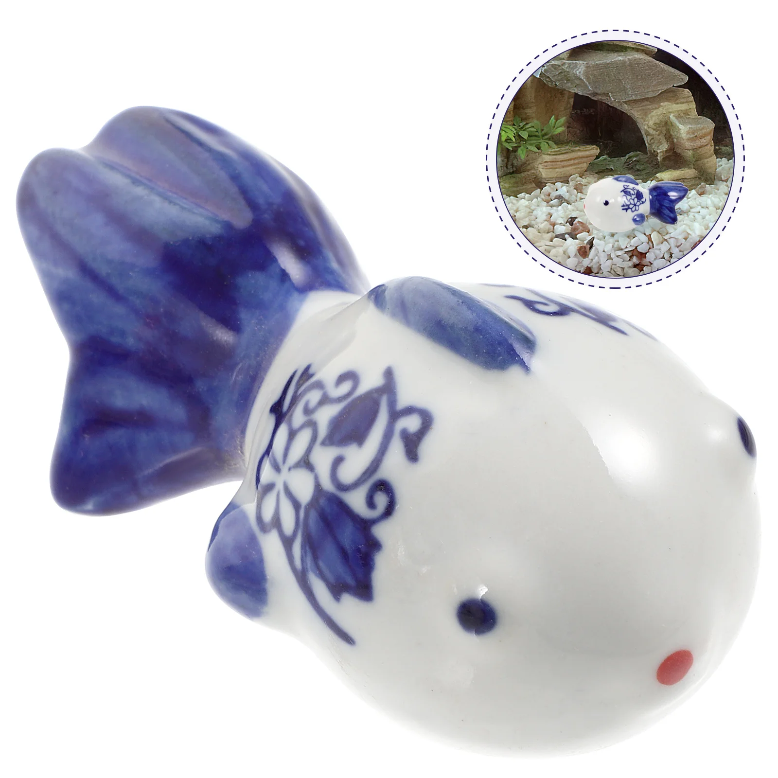Lifelike Ceramic Fish Ornament for Aquarium Tank Decor Floating Underwater Craft for Home Office Tea Table Decor
Lifelike Ceramic Fish Ornament for Aquarium Tank Decor Floating Underwater Craft for Home Office Tea Table Decor