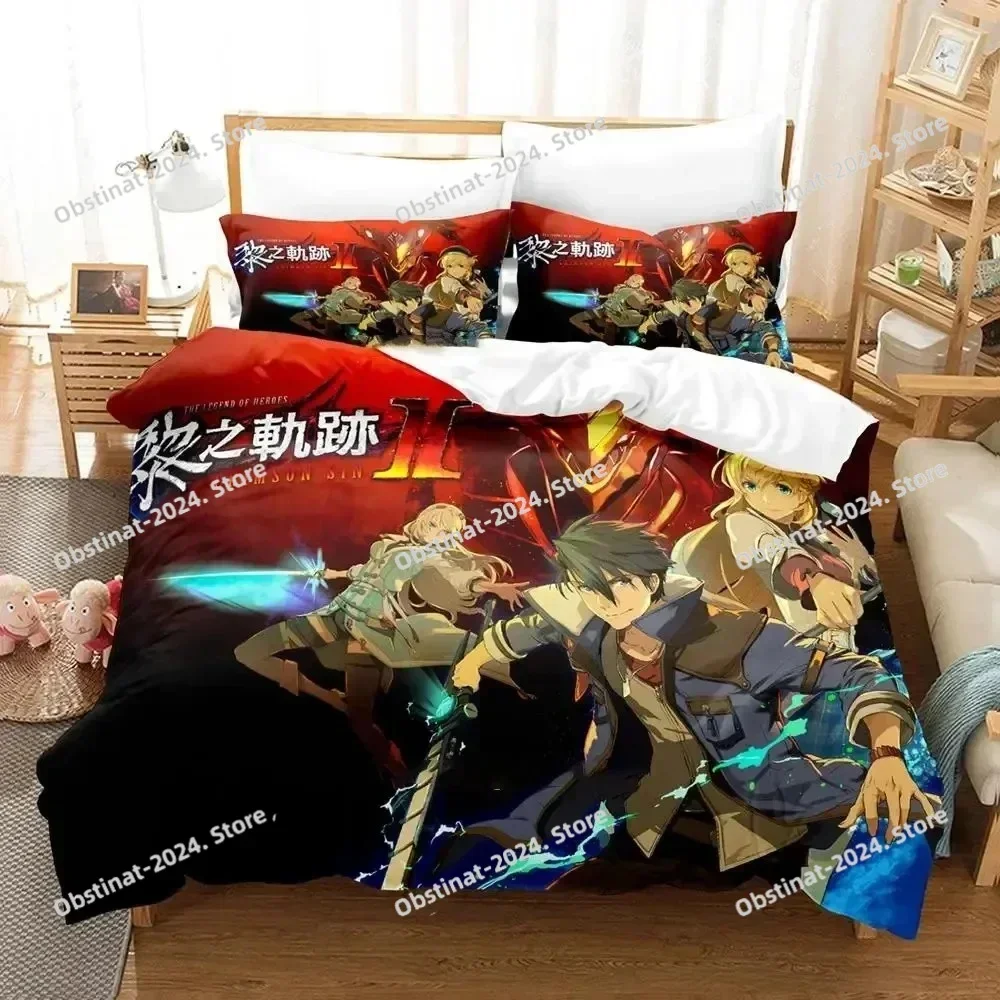 Anime The Legend Of Heroes Bedding Set Duvet Cover Bed Set Quilt Cover Pillowcase Comforter king Queen Size Boys Adult Bedding
Anime The Legend Of Heroes Bedding Set Duvet Cover Bed Set Quilt Cover Pillowcase Comforter king Queen Size Boys Adult Bedding