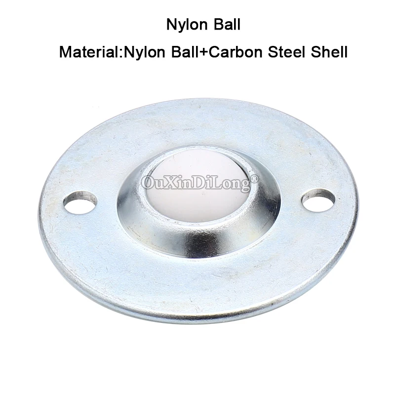 10PCS Precision Conveying Nylon/Bearing Steel/304 Stainless Steel Universal Ball/Wheel/Caster Industrial Flexible Transfer Wheel
10PCS Precision Conveying Nylon/Bearing Steel/304 Stainless Steel Universal Ball/Wheel/Caster Industrial Flexible Transfer Wheel