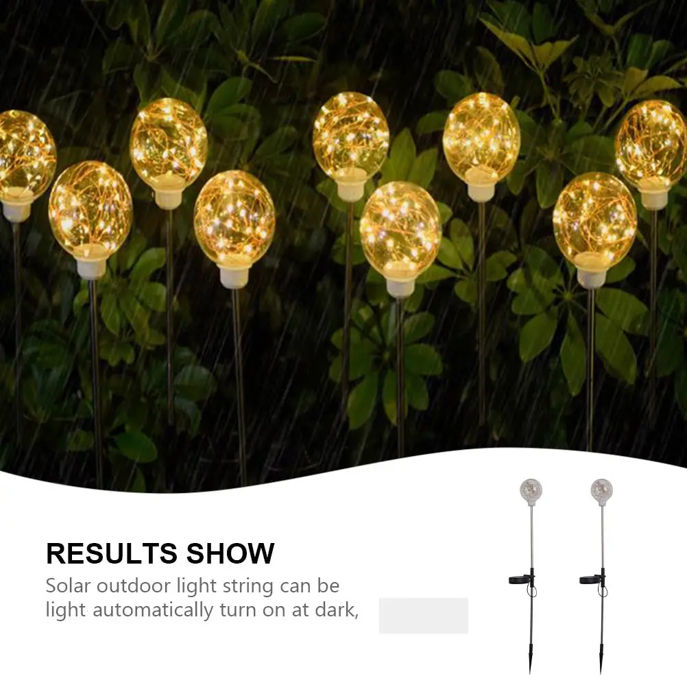 2pcs Solar Light LED Sphere Ball Outdoor Lights Garden Outdoor Lighting Yard Products Waterproof Landscape Lamp
2pcs Solar Light LED Sphere Ball Outdoor Lights Garden Outdoor Lighting Yard Products Waterproof Landscape Lamp