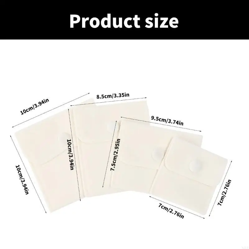 N2UE 12pcs Small Flannel Jewelry Bags Multipurpose Small Flannel Storage Bags For Jewelry Protect And Easy Carrying
N2UE 12pcs Small Flannel Jewelry Bags Multipurpose Small Flannel Storage Bags For Jewelry Protect And Easy Carrying