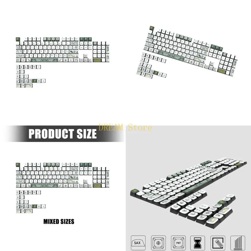 Ergonomic Keycap Set PBT 125 Side Keycaps for 61 65 75 98 104 Layout Mechanical Keyboard Skin Gaming Accessories best sale
Ergonomic Keycap Set PBT 125 Side Keycaps for 61 65 75 98 104 Layout Mechanical Keyboard Skin Gaming Accessories best sale