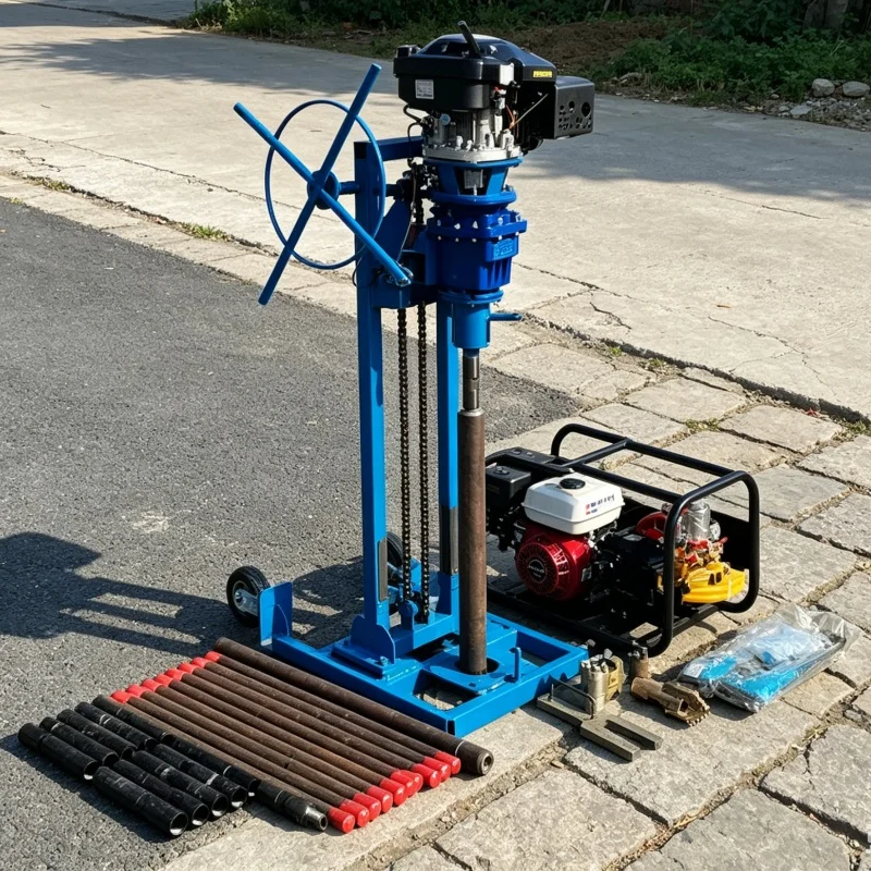 Customized 2026 Upgraded Mini Well Driller, EU Certified Water Well Drilling Rig, Hot-selling Drilling & Exploration Rig
Customized 2026 Upgraded Mini Well Driller, EU Certified Water Well Drilling Rig, Hot-selling Drilling & Exploration Rig