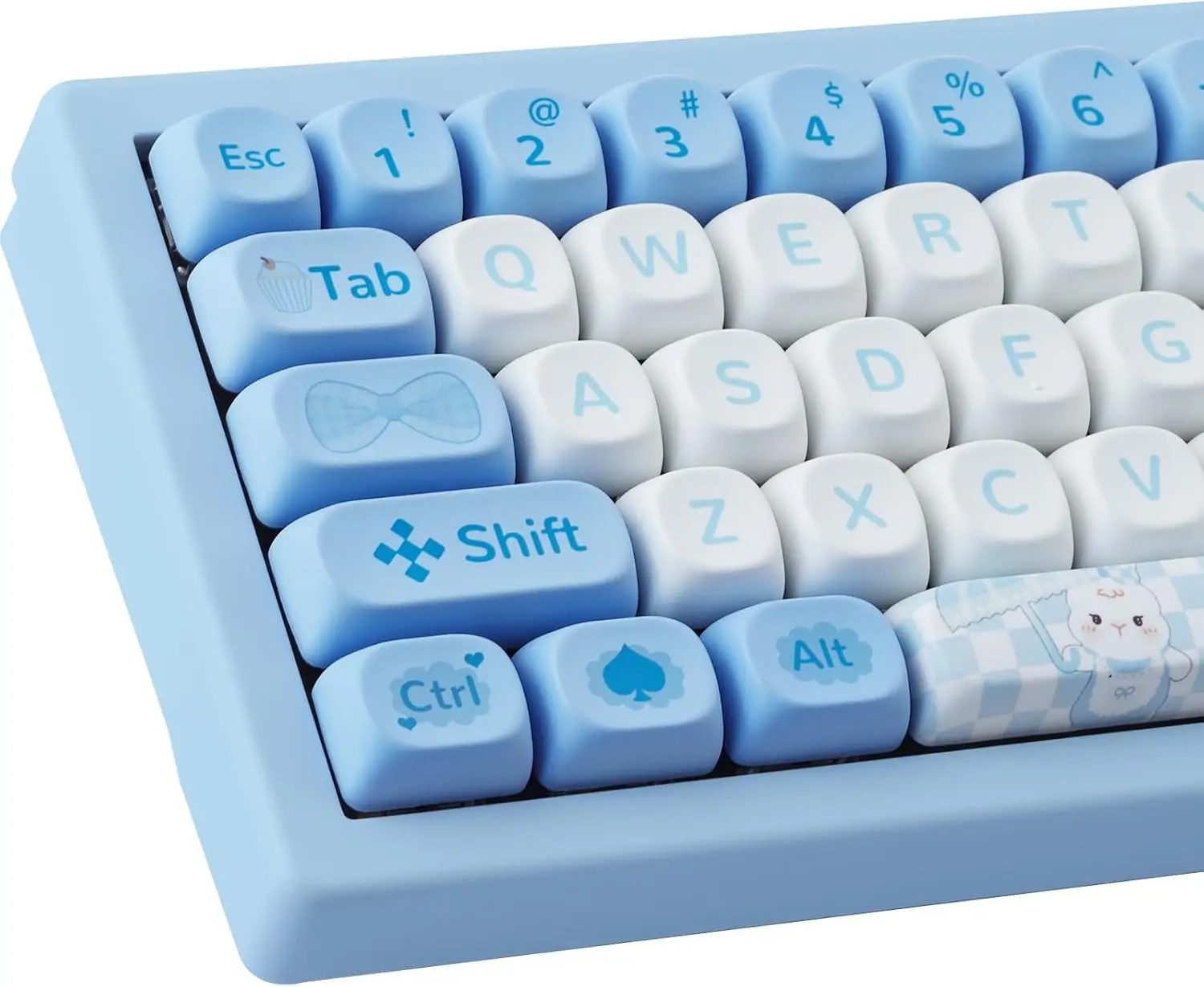 Mechanical Keyboatd - 145 Keys Alice Rabbit Key caps Dye-Sublimation Cute Keycaps MOA Profile Custom Keycaps for Cherry Gateron
Mechanical Keyboatd - 145 Keys Alice Rabbit Key caps Dye-Sublimation Cute Keycaps MOA Profile Custom Keycaps for Cherry Gateron