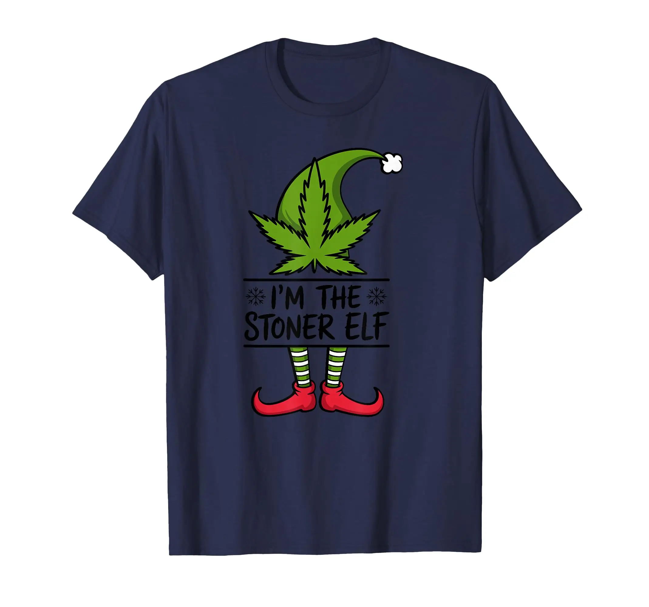 Elf Weed Leaf Funny 420 Christmas Cannabis Holiday T-Shirt
Elf Weed Leaf Funny 420 Christmas Cannabis Holiday T-Shirt