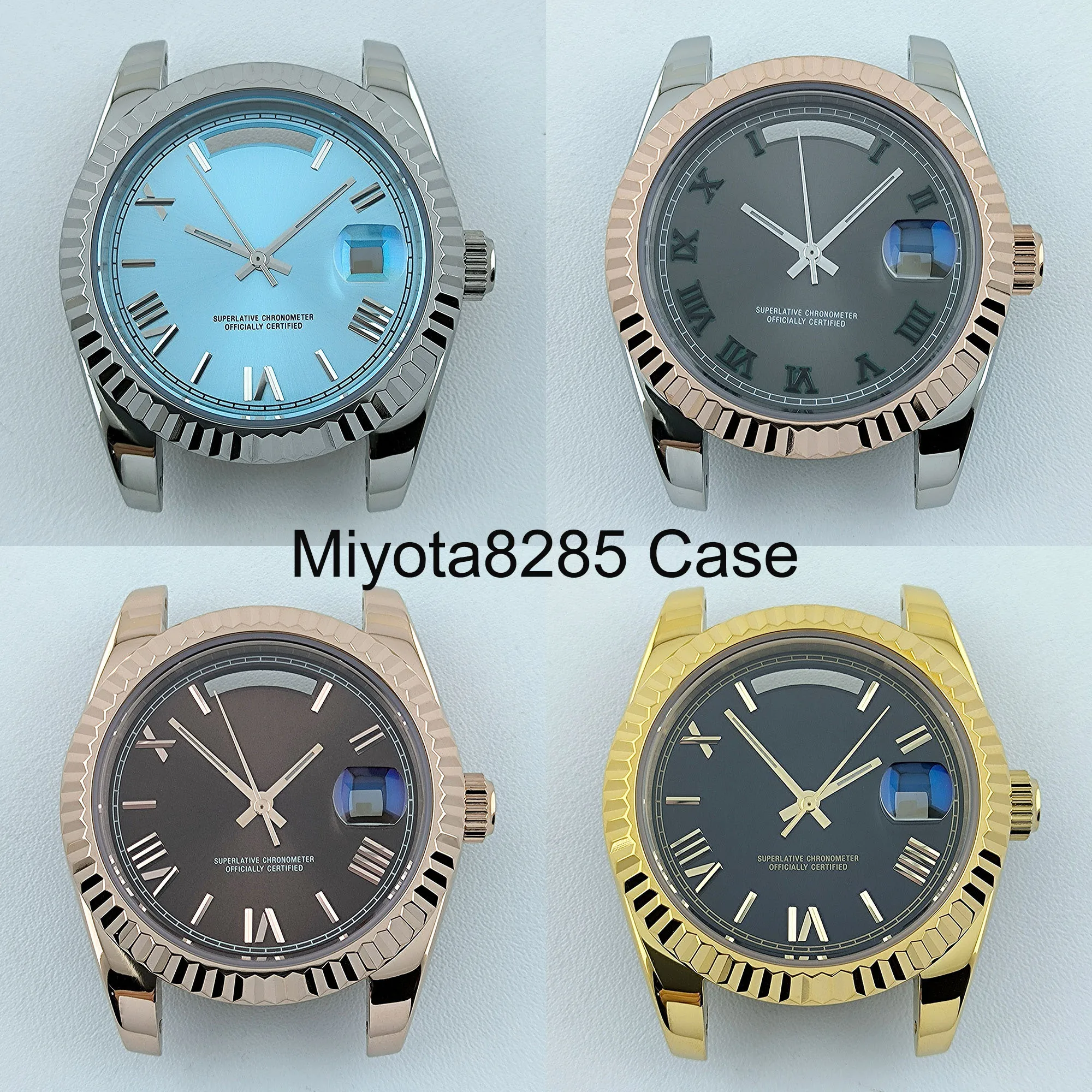 Miyota8285 Case Watch Case Men's Automatic Watch 39mm Stainless Steel Sapphire Glass Fit Miyota 8285 Movement Watch Accessories
Miyota8285 Case Watch Case Men's Automatic Watch 39mm Stainless Steel Sapphire Glass Fit Miyota 8285 Movement Watch Accessories