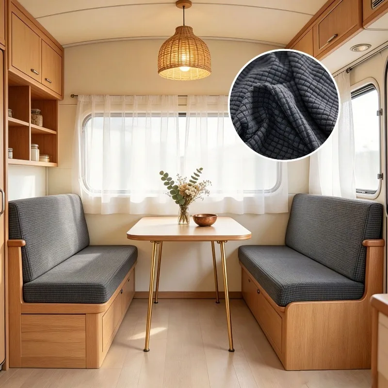 RV Dinette Cushion Covers Elastic Cushion Slipcover Furniture Protector for RV Camper Car Bench 1 Backrest Cover 1 Bench Cover
RV Dinette Cushion Covers Elastic Cushion Slipcover Furniture Protector for RV Camper Car Bench 1 Backrest Cover 1 Bench Cover