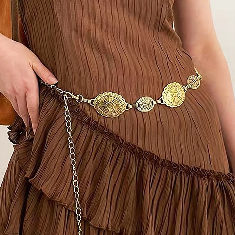 waist chain accessories for women's metal belts for women Chain belt for dresses silver chain designer belt AB001
waist chain accessories for women's metal belts for women Chain belt for dresses silver chain designer belt AB001