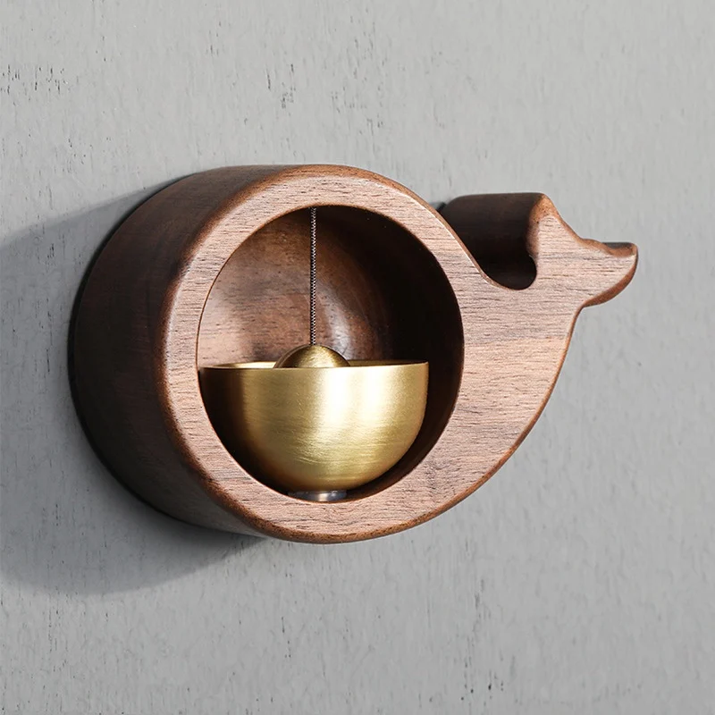 Japanese Style Handmade Walnut Copper Doorbell Sound Attracting Doorbell Animal Shaped Opening Bell Home Decor Accessories
Japanese Style Handmade Walnut Copper Doorbell Sound Attracting Doorbell Animal Shaped Opening Bell Home Decor Accessories