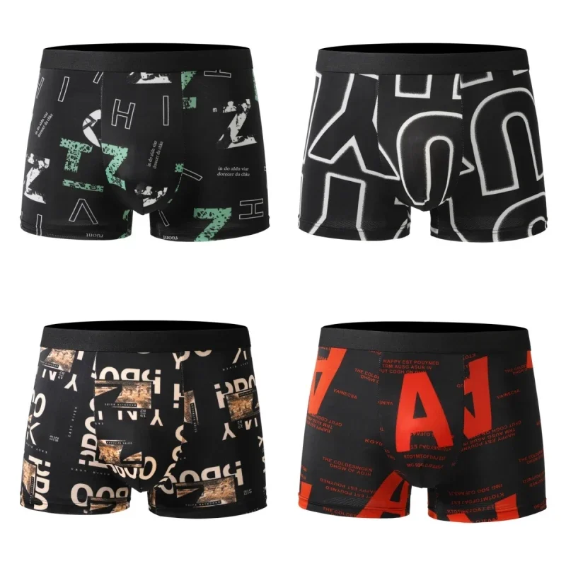 Mens underwear ice silk printing fashion boxers breathable boxer briefs quick-drying shorts boxer hombre men
Mens underwear ice silk printing fashion boxers breathable boxer briefs quick-drying shorts boxer hombre men