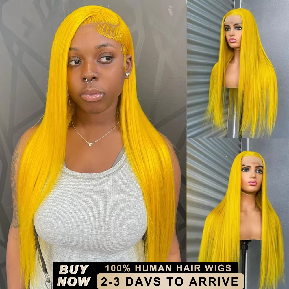 Yellow 13x4 13x6 Lace Frontal Wig Brazilian Remy Bone Straight Lace Front Human Hair Wigs Preplcuked Light Yellow Lace Front Wig
Yellow 13x4 13x6 Lace Frontal Wig Brazilian Remy Bone Straight Lace Front Human Hair Wigs Preplcuked Light Yellow Lace Front Wig