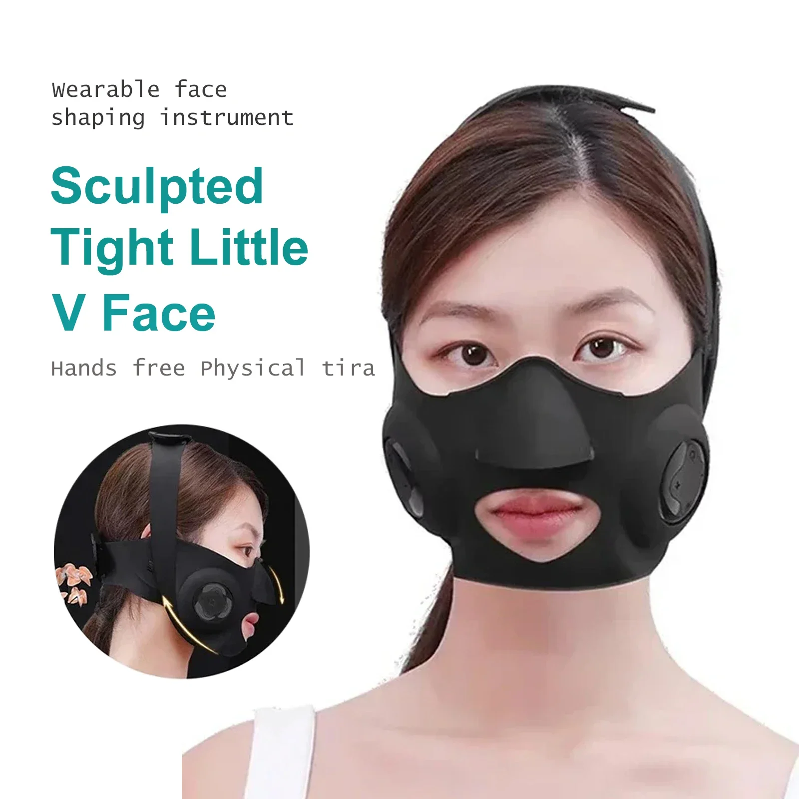 Face Slimming Artifact Smart V Face Slimming Device Remote Control Face Lift EMS Mask Electric Massage Device EMS Facial Care
Face Slimming Artifact Smart V Face Slimming Device Remote Control Face Lift EMS Mask Electric Massage Device EMS Facial Care