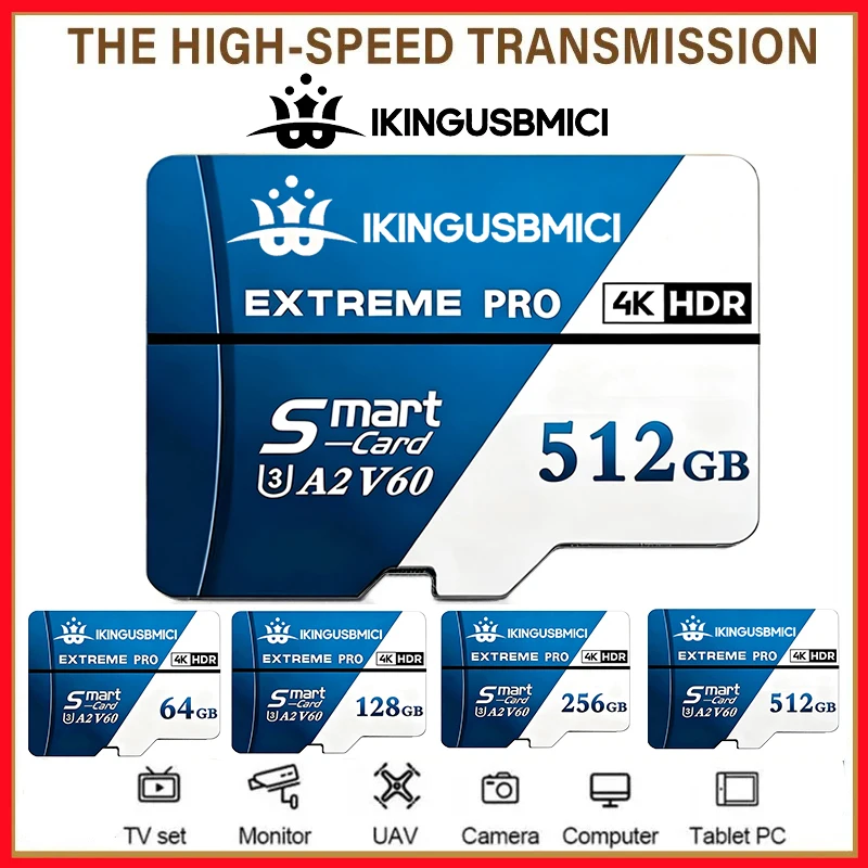 2026 Micro TF Card V30 Class10 512GB 256GB 64GB High Capacity Flash Memory Card Multiple Sizes for Office Computer/Monitoring/Ph
2026 Micro TF Card V30 Class10 512GB 256GB 64GB High Capacity Flash Memory Card Multiple Sizes for Office Computer/Monitoring/Ph