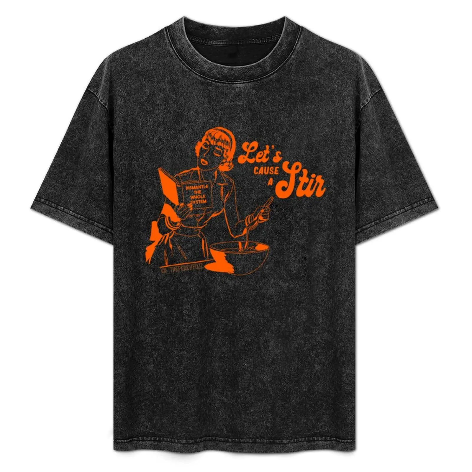 Lets Cause A Stir - The Peach Fuzz T-Shirt Big Size Simple T-Shirt
Lets Cause A Stir - The Peach Fuzz T-Shirt Big Size Simple T-Shirt