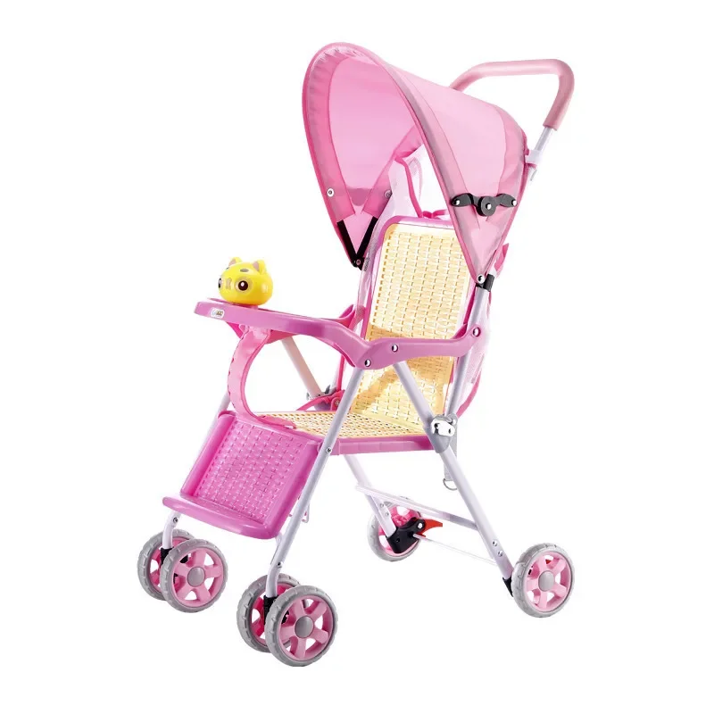 Baby Stroller Reclined Lightweight Foldable Four Wheeled Umbrella Cart for Babies To Walk Outside
Baby Stroller Reclined Lightweight Foldable Four Wheeled Umbrella Cart for Babies To Walk Outside