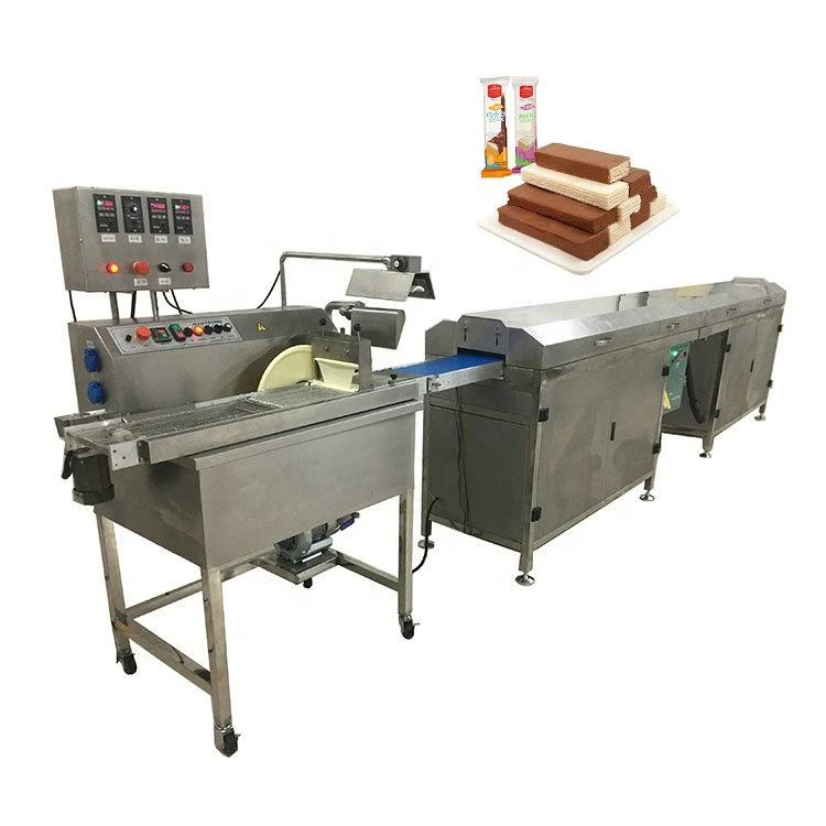 Automatic Belt Chocolate Enrobing Making Chocolate Temper Machine /Enrober with Cooling Tunnel
Automatic Belt Chocolate Enrobing Making Chocolate Temper Machine /Enrober with Cooling Tunnel