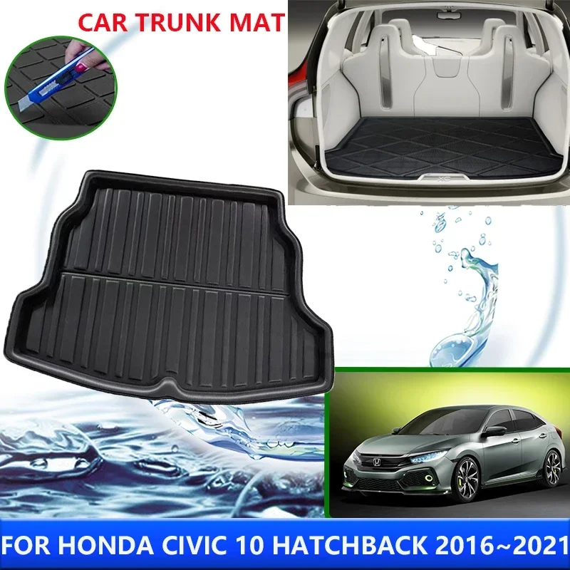 Для Honda Civic 10-го поколения хэтчбек FK4 7 8 2016 ~ 2021 автомобильный задний багажник, грузовой коврик, антигрязный коврик, напольный лоток, аксессуары для ковров
Для Honda Civic 10-го поколения хэтчбек FK4 7 8 2016 ~ 2021 автомобильный задний багажник, грузовой коврик, антигрязный коврик, напольный лоток, аксессуары для ковров