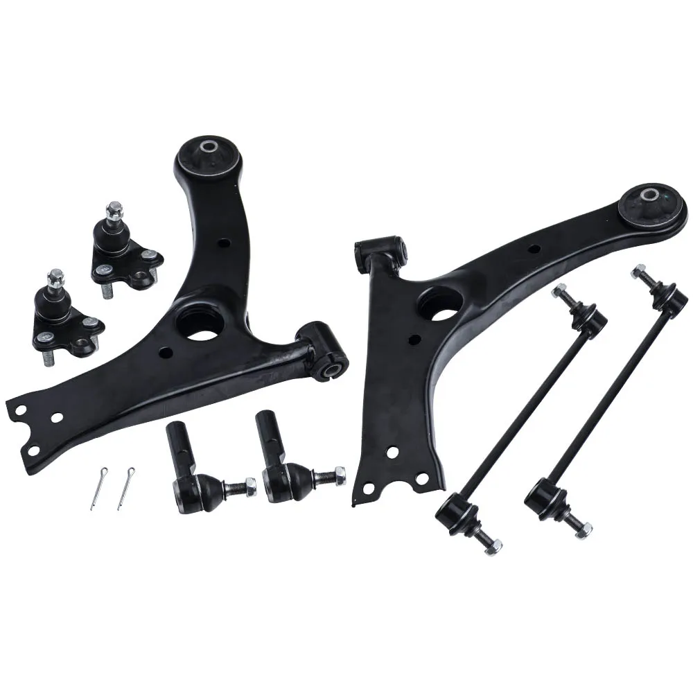 Set of 8 Front Lower Control Arms Tie Rod Sway Bar Link for Pontiac Vibe 2003-08
Set of 8 Front Lower Control Arms Tie Rod Sway Bar Link for Pontiac Vibe 2003-08