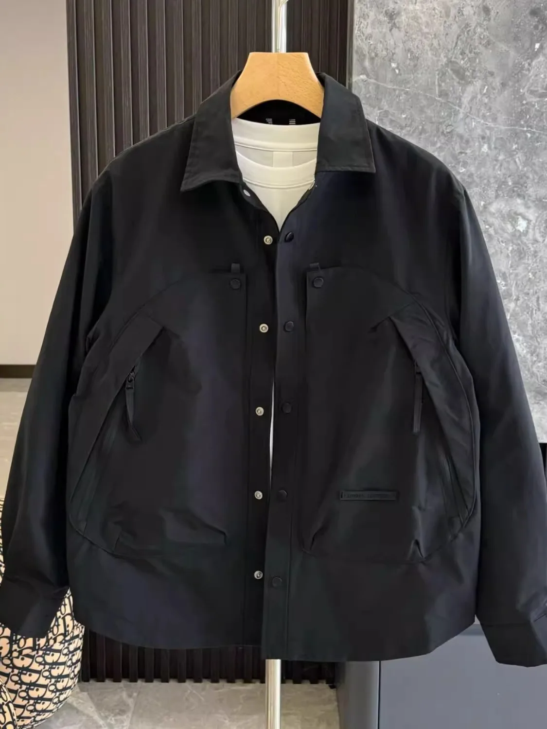 Casual American Workwear Sle Jaet Men's Faionable Trendy Simple Match Leisure coat Spring Autumn New Arrival
Casual American Workwear Sle Jaet Men's Faionable Trendy Simple Match Leisure coat Spring Autumn New Arrival