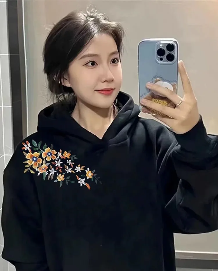 Флисовая толстовка со шляпой, женская одежда 2000-х годов, весенняя мешковатая уличная стильная модная вязаная одежда с буквенным принтом, спортивные дамы
Флисовая толстовка со шляпой, женская одежда 2000-х годов, весенняя мешковатая уличная стильная модная вязаная одежда с буквенным принтом, спортивные дамы