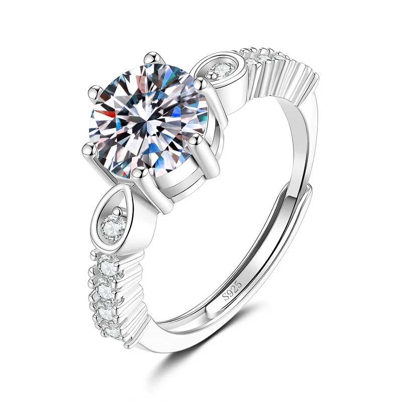 Apaison Exquisite 8 mm 2 Carat Moissanite Rings for Women-Bride Wedding Engagement Anniversary 925 Sterling Silver Jewelry Gift
Apaison Exquisite 8 mm 2 Carat Moissanite Rings for Women-Bride Wedding Engagement Anniversary 925 Sterling Silver Jewelry Gift