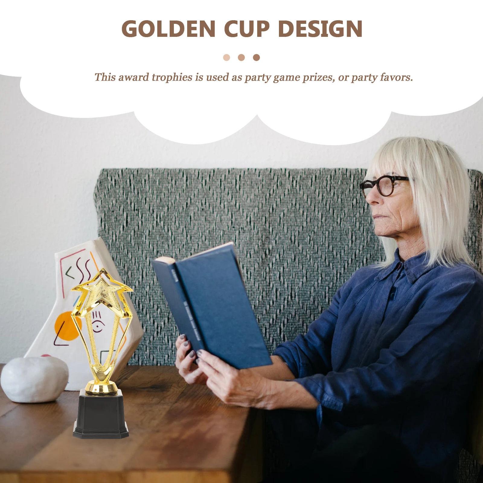 27.5cm Golden Hollow Star Award Trophy Plastic Base Party Favor Prize Ceremony Competition Appreciation Trophy
27.5cm Golden Hollow Star Award Trophy Plastic Base Party Favor Prize Ceremony Competition Appreciation Trophy